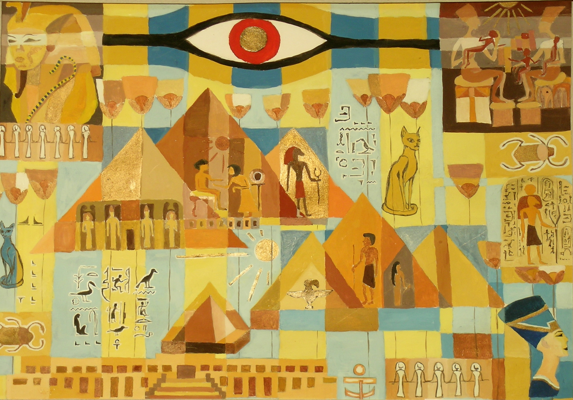 Древний Египет стилизация